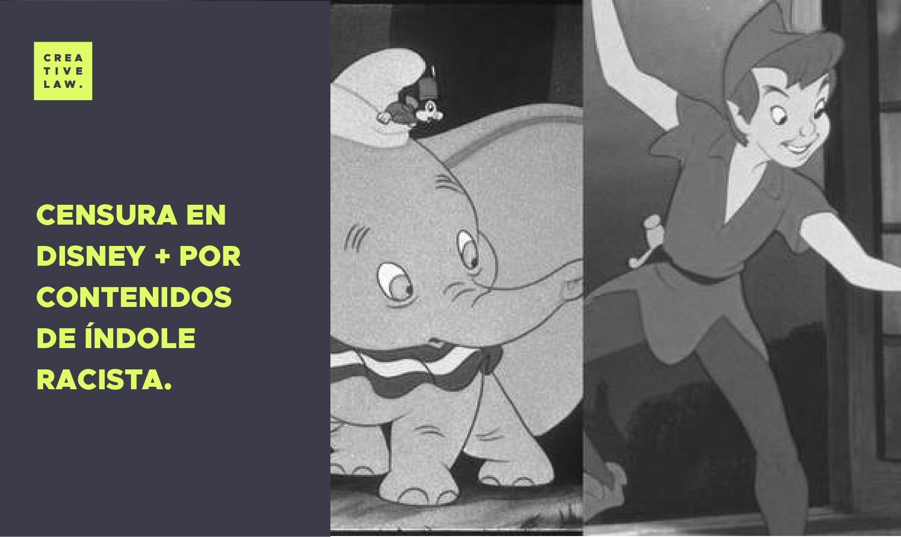 Censura en Disney+ por contenidos racistas, calificados como “representaciones negativas”