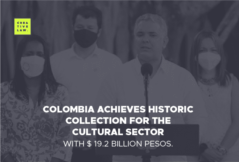 Colombia achieves historic collection for the cultural sector with $ 19.2 billion pesos.