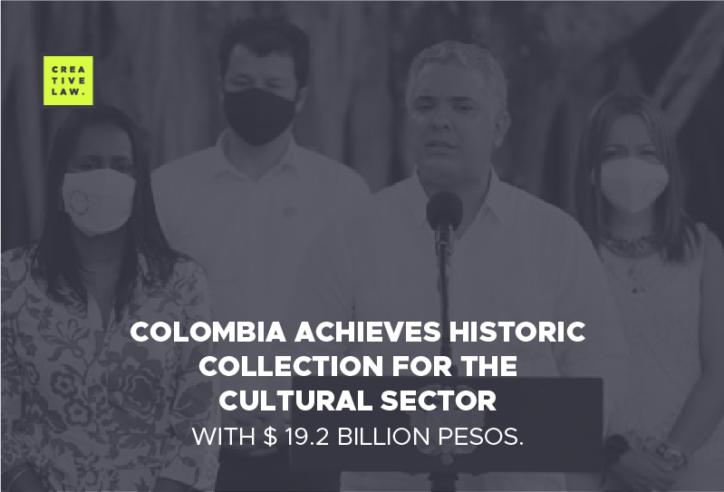 Colombia achieves historic collection for the cultural sector with $ 19.2 billion pesos.