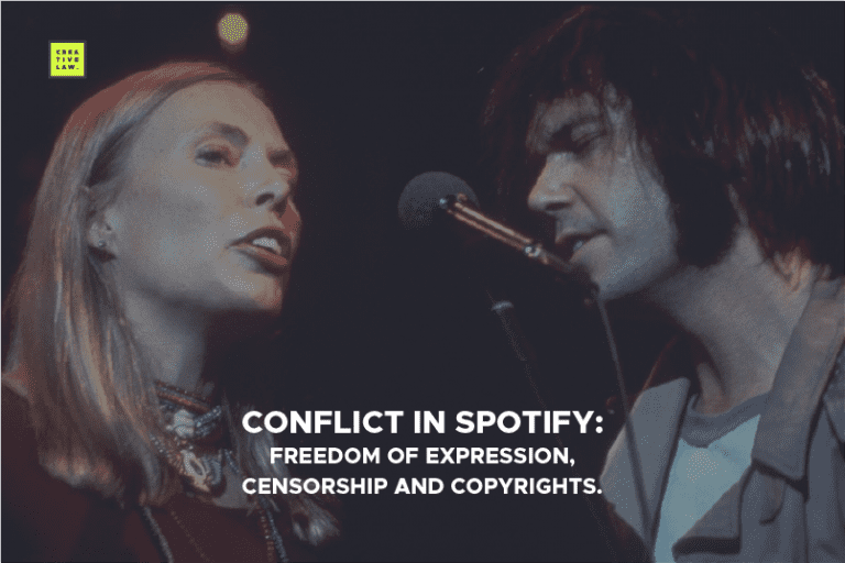 Spotify case: freedom of expression, censorship and copyright.
