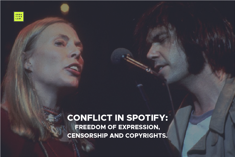 Spotify case: freedom of expression, censorship and copyright.